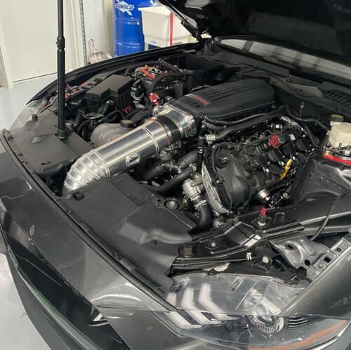 OTR (over the radiator) cold air intake upgrade