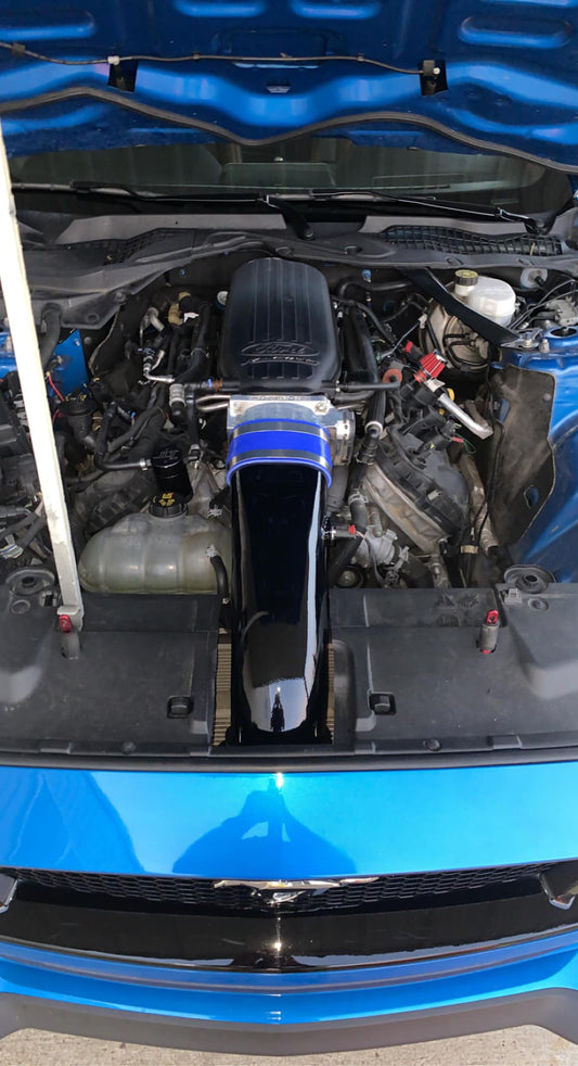 OTR (over the radiator) cold air intake upgrade